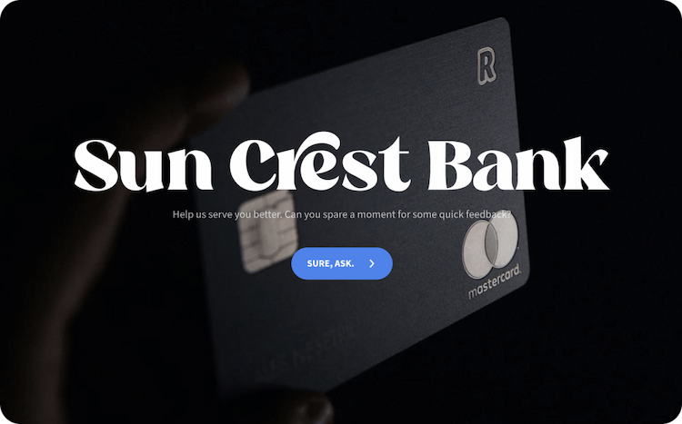 Bank Survey Questionnaire Template