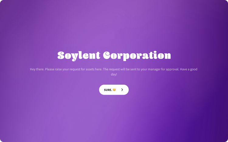 Asset Request Form Template