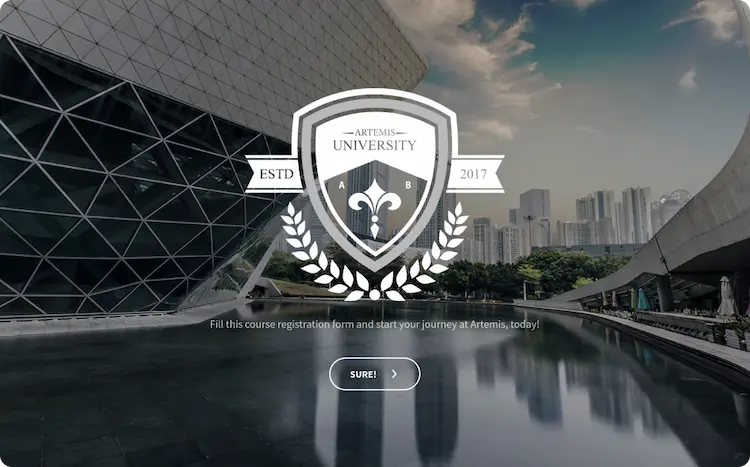 Course Registration Form Template