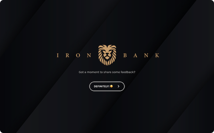 E-Banking Questionnaire Template