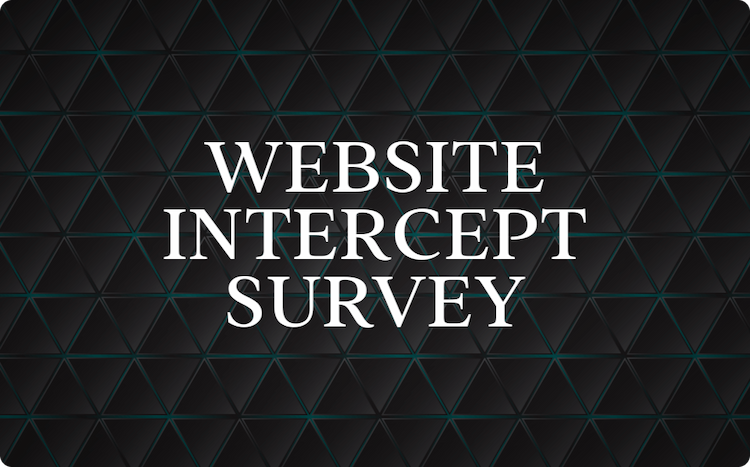 Website Intercept Survey Template