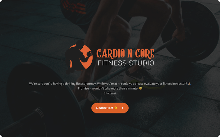 Fitness Instructor Evaluation Form Template
