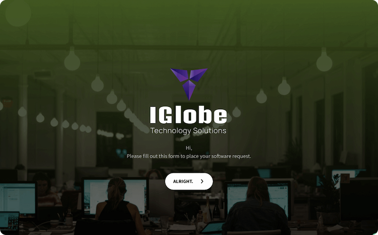 Software Order Form Template