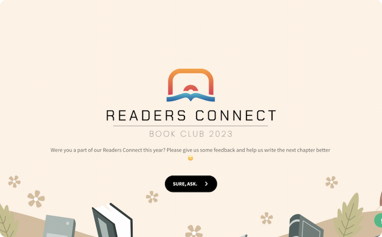 Book Club Feedback Survey Template