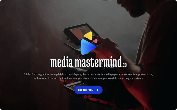 Social Media Photo Release Form Template