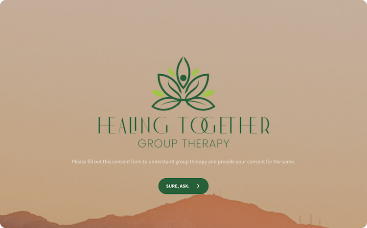 Group Therapy Consent Form