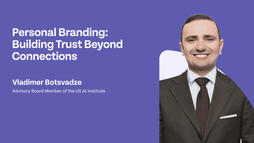 Personal Branding: Building Trust Beyond Connections personal branding
