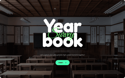 Yearbook Survey Questionnaire Template yearbook survey questionnaire
