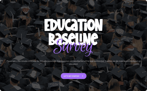 Baseline Survey Template Baseline Survey Template