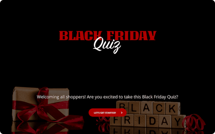 Black Friday Quiz Template Black Friday Quiz Template