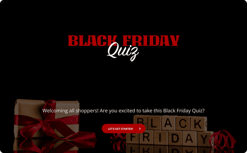 Black Friday Quiz Template Black Friday Quiz Template