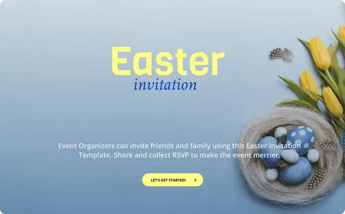 Easter Invitation Template Easter Invitation Template