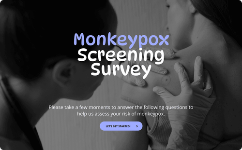 Mpox Screening Questionnaire Template Mpox Screening Questionnaire Template