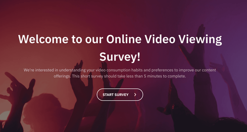 Online Video Viewing Survey Template online-video-viewing-survey-template