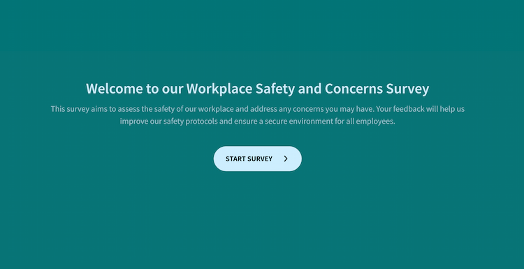Workplace safety and concerns form template Workplace safety and concerns form template