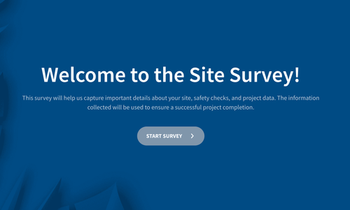 Site Survey Template Form Template Site Survey Template Form Template