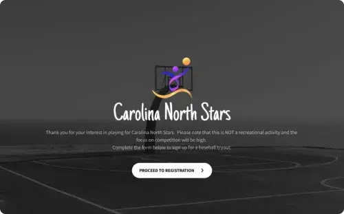 Baseball Tryout Registration Form Template Baseball Tryout Registration Form Template