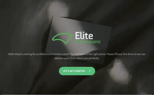 Business Card Order Form Template Business Card Order Form Template