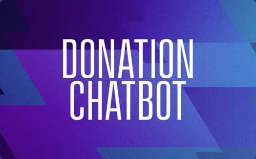 Donation Chatbot Donation Chatbot