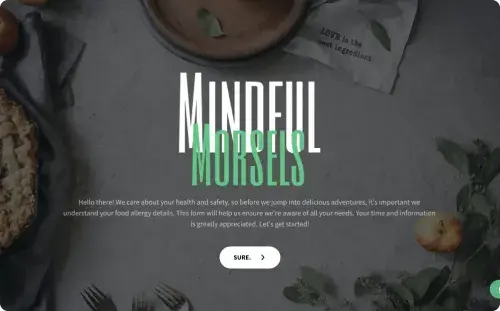 Food Allergy Form Template Food Allergy Form Template