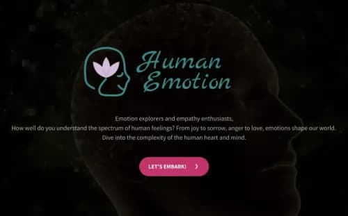 Human Emotion Quiz Template Human Emotion Quiz Template