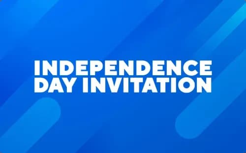 Independence Day Invitation Template Independence Day Invitation Template