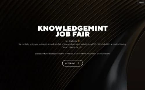 Job Fair Invitation Template Job Fair Invitation Template