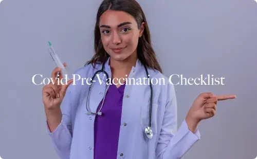 Pre-Vaccination Checklist Template Pre-Vaccination Checklist Template