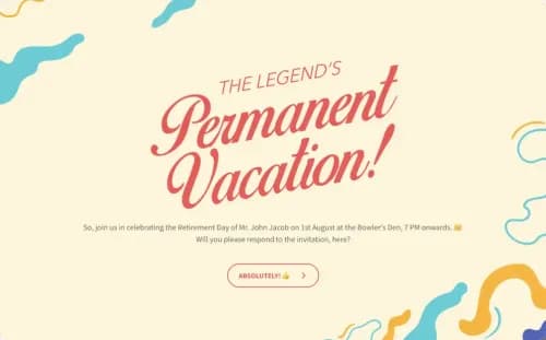 Retirement Party Invitation Template Retirement Party Invitation Template