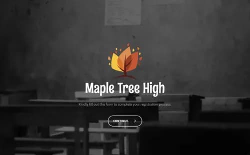 School Registration Form Template School Registration Form Template